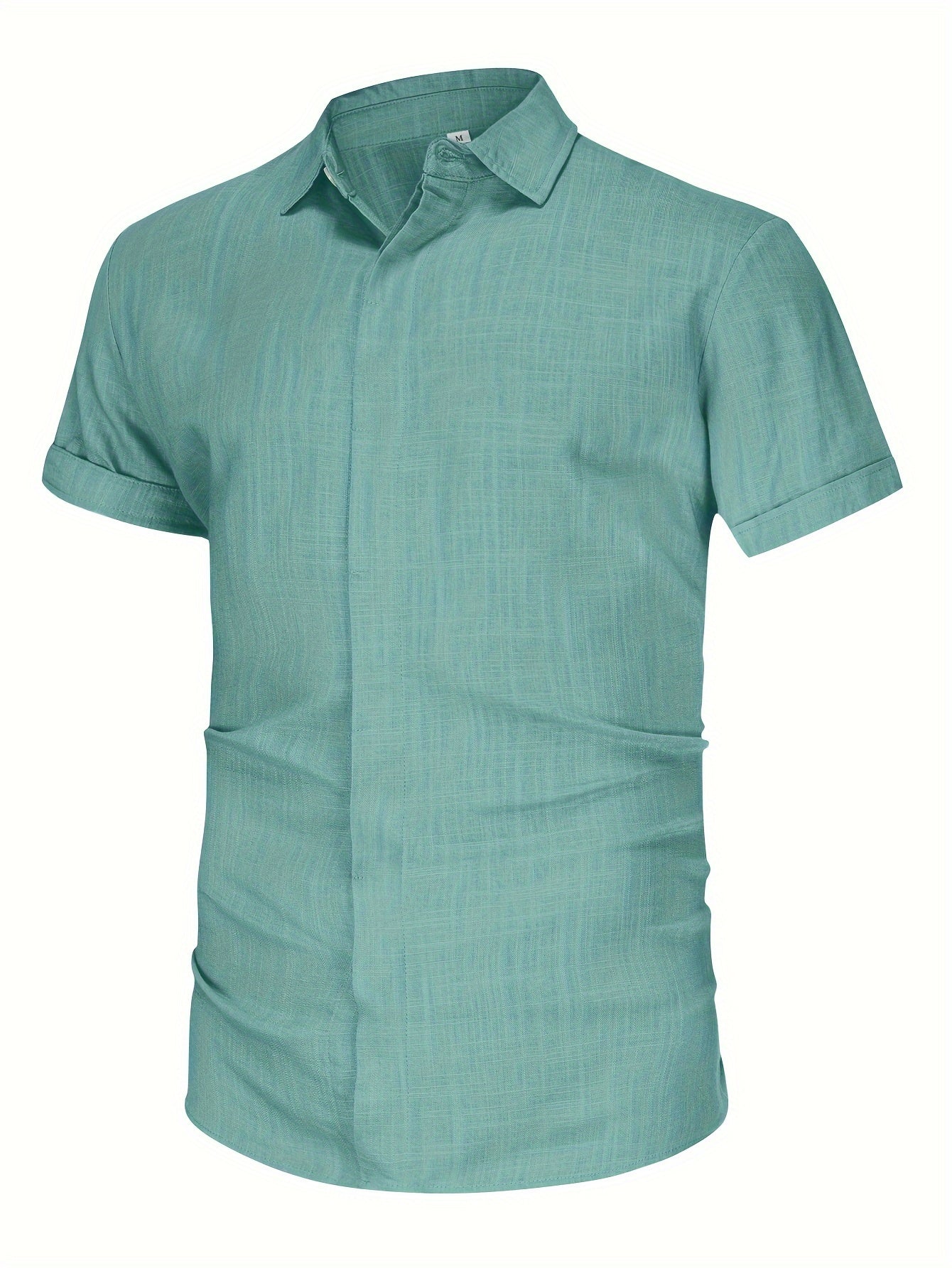 Camisa Masculina De linho Casual Ideal Para Verão