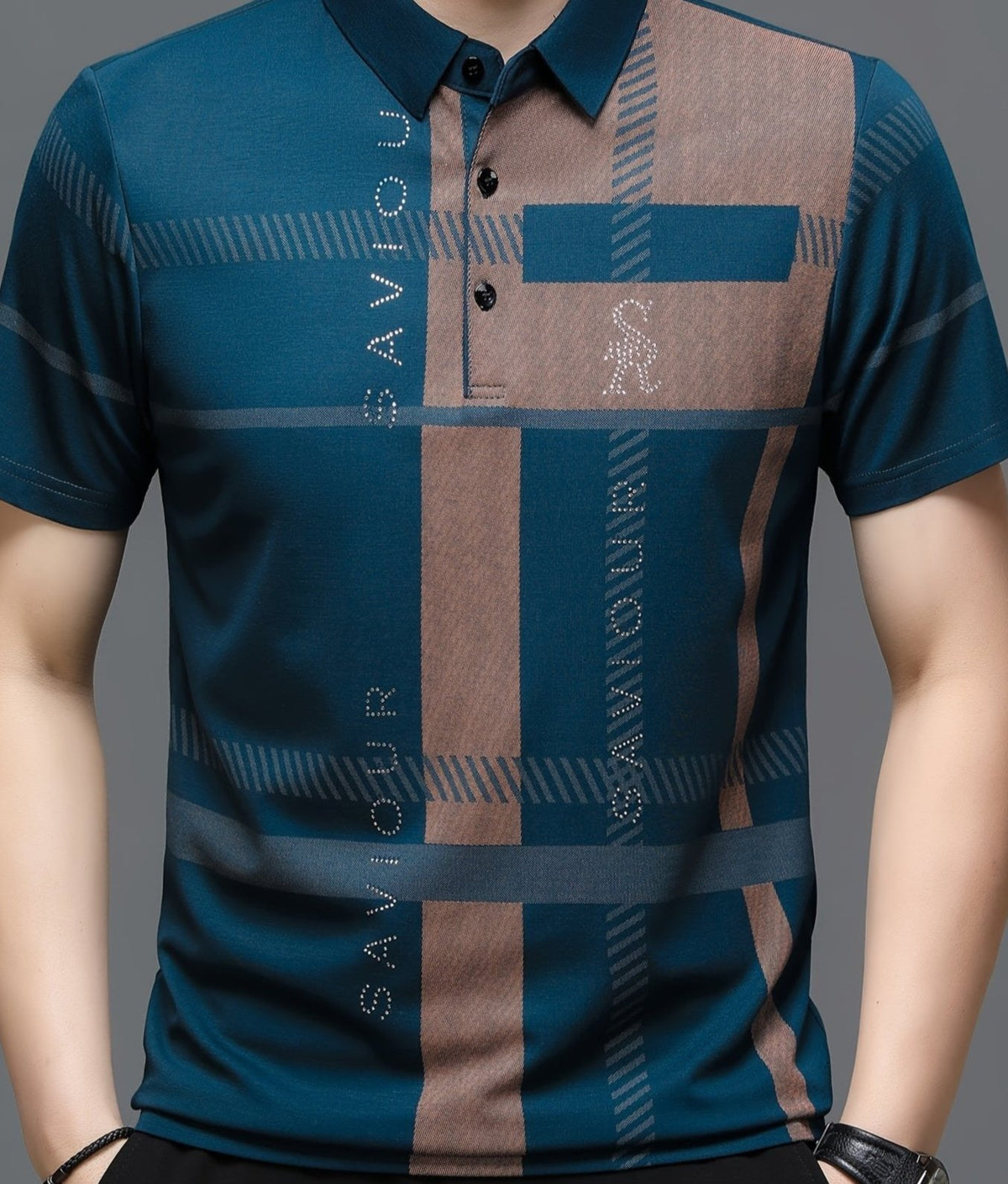 Camisa Masculina Casual Passeio Ao Ar Livre Polo