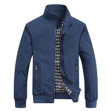 Jaqueta Masculina de Inverno Azul