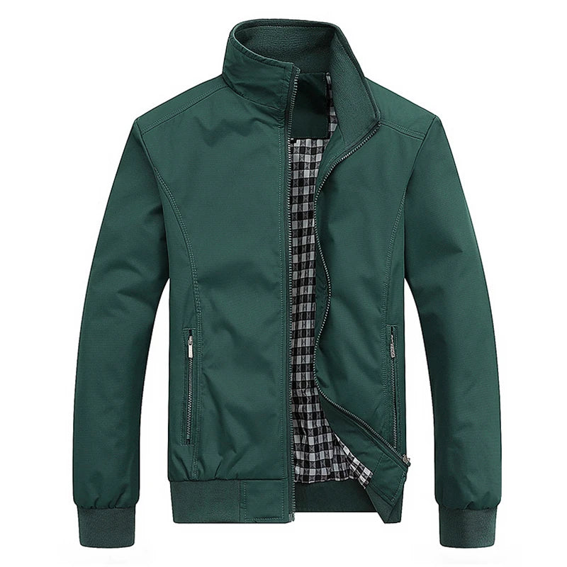 Jaqueta Masculina de Inverno Verde