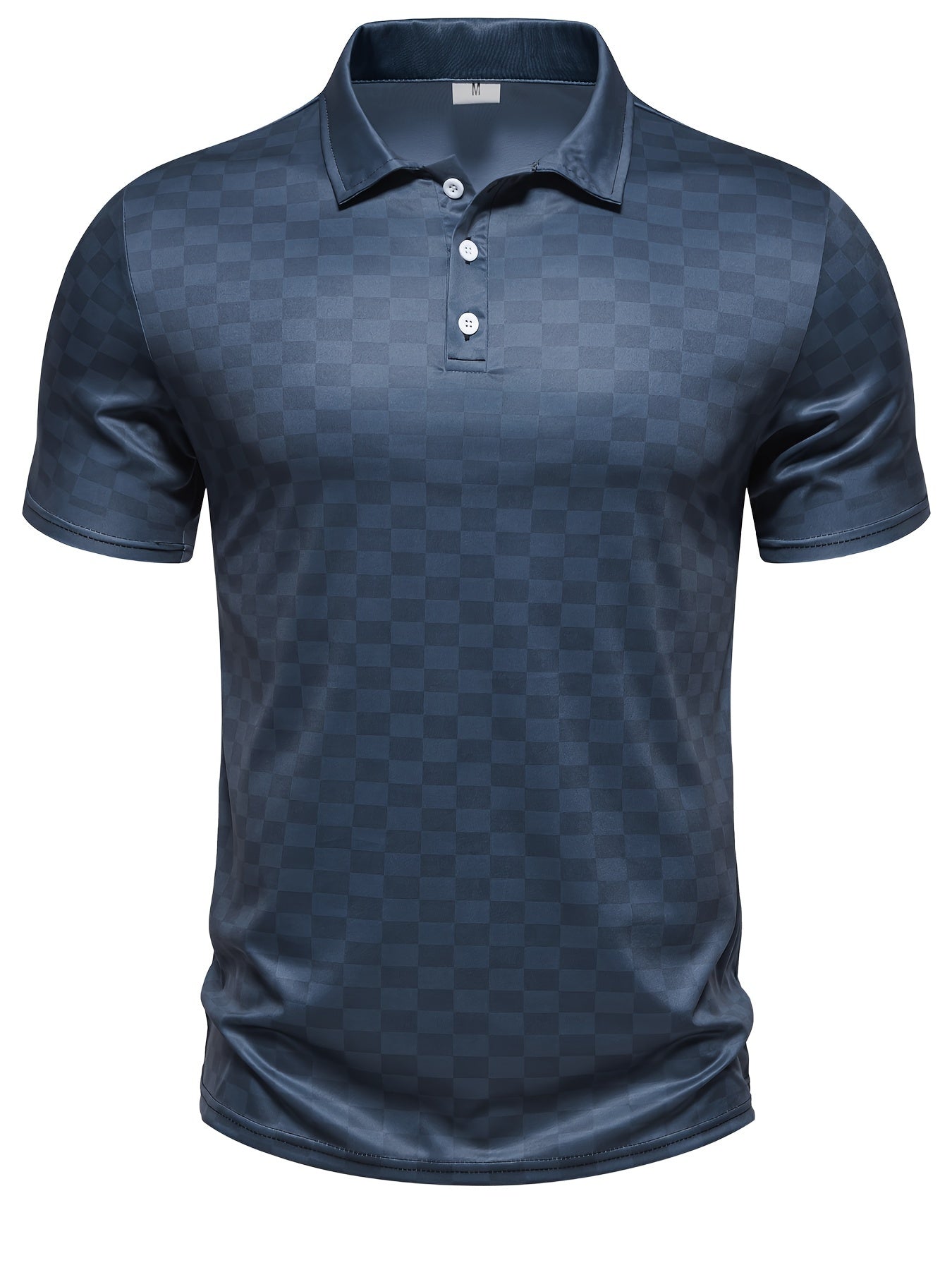 Camisa Masculina Gola Polo Manga Curta  Tecido Respirável