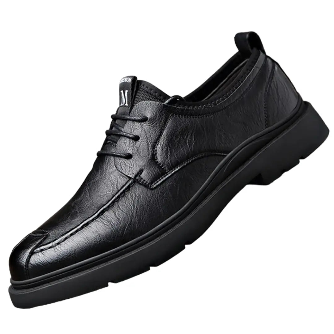 Sapato Casual Masculino Preto Modelo Destaque