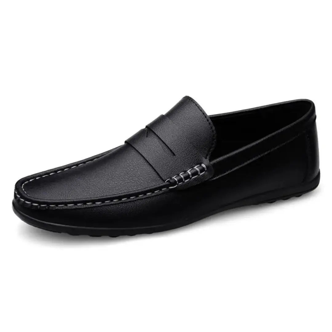 Sapato Mocassim Masculino Preto Modelo Elegance