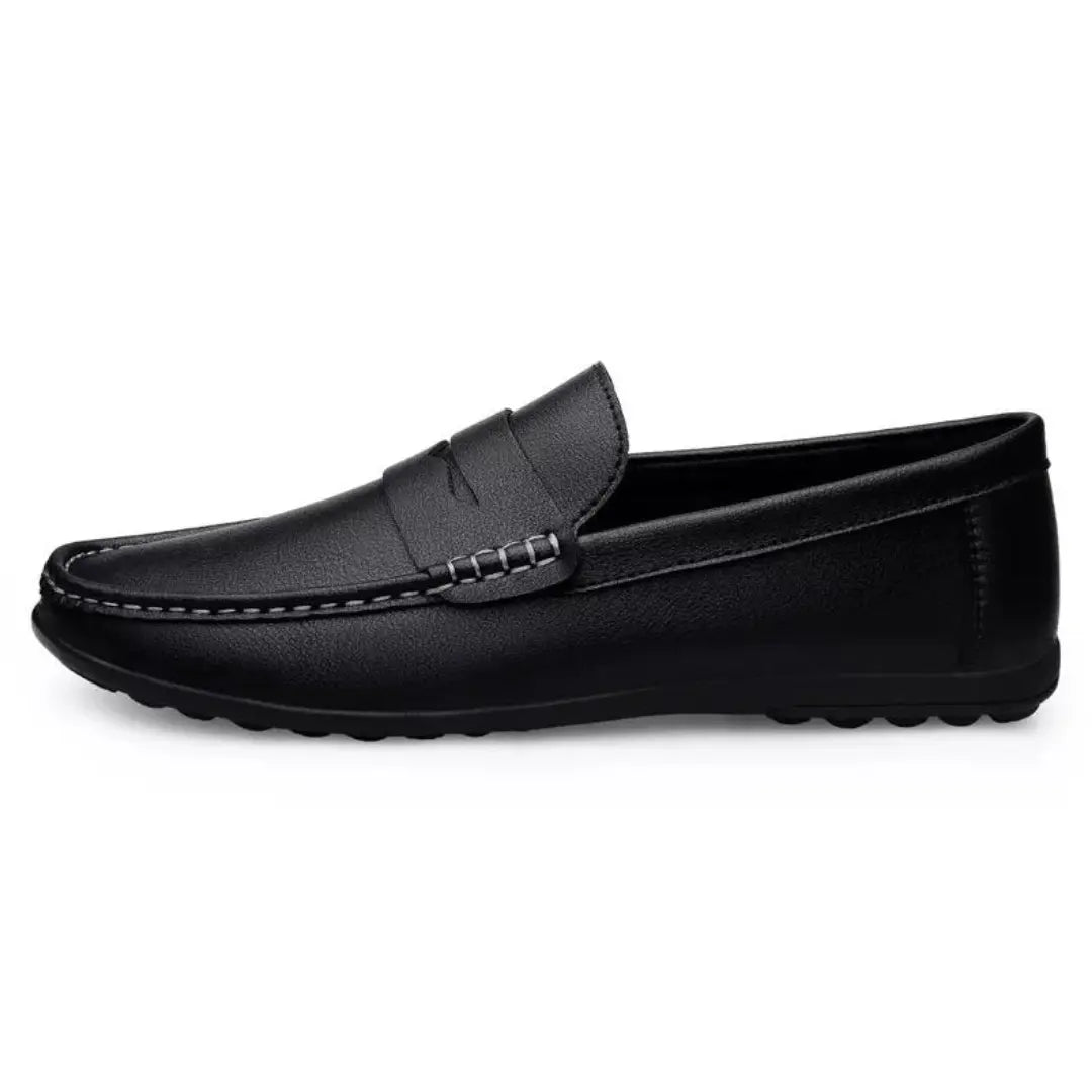 Sapato Mocassim Masculino Preto Modelo Elegance