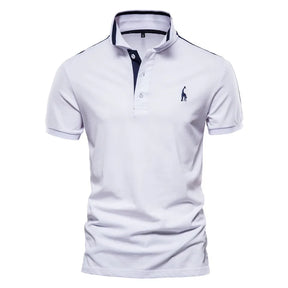 Camisa Gola Polo Masculina de Algodão