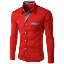 Camisa Formal Masculina  Manga Longa  Para Trabalho Negócios