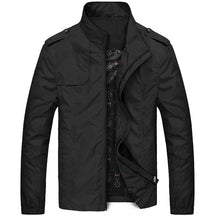 Jaqueta Bomber Casual de Luxo Masculina para Inverno