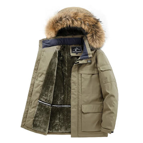 Jaqueta Puffer Masculina de Inverno Terrazo