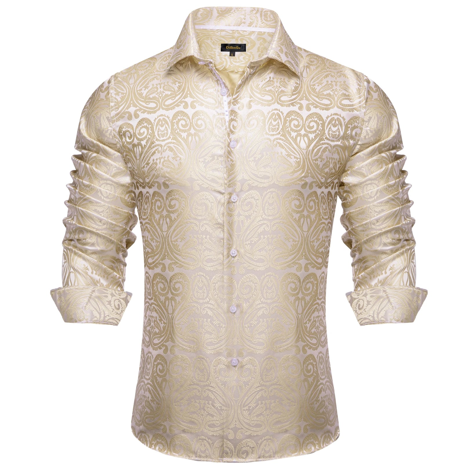 Camisa Masculina Manga Comprida De Luxo