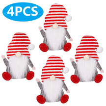 Porta Talheres De Papai Noel Para Decoração De Mesa De Natal  4Pcs