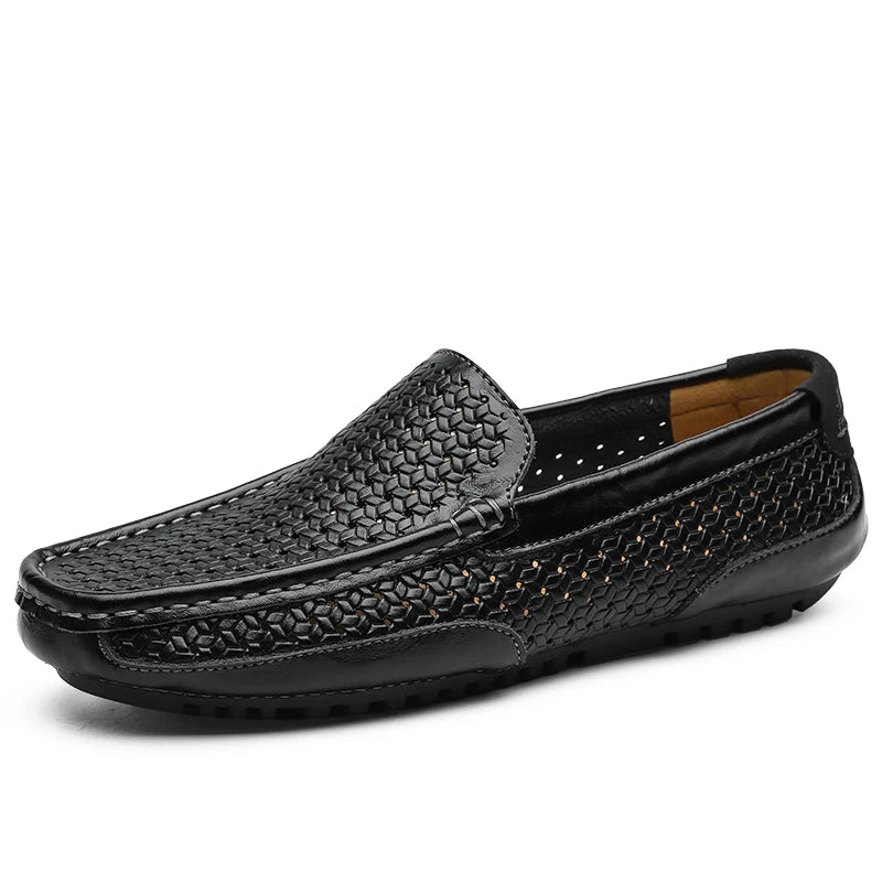 Sapato Mocassim Masculino Preto Modelo Mottz