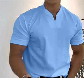 Camisa Masculina Polo Casual Gola Em Decote