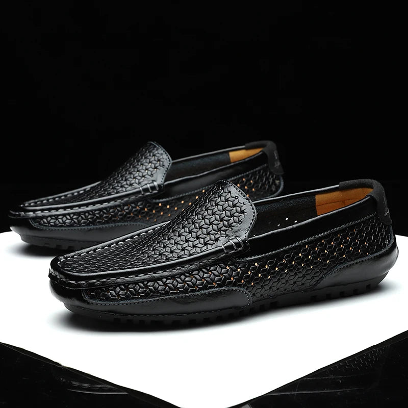 Sapato Mocassim Masculino Preto Modelo Mottz