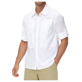 Camisa Masculina Casual Esporte Pesca Mangas Compridas