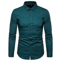 Camisa Masculina casual Social Com Estampas  Manga Comprida