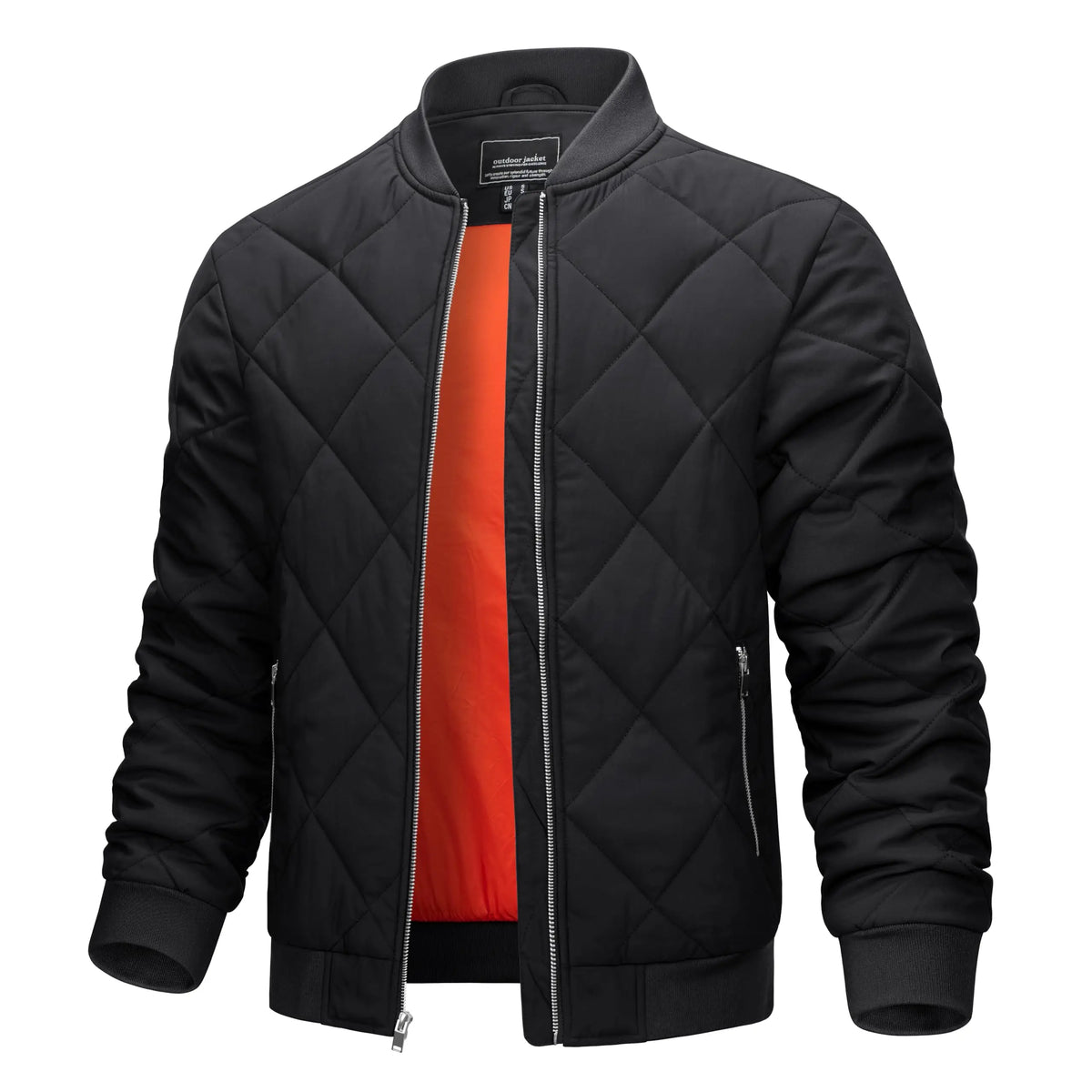 Jaqueta Bomber Acolchoada Masculina de Inverno Terrazo