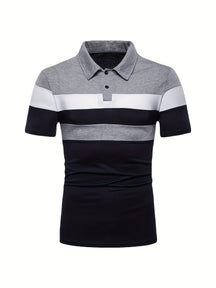 Camisa Masculina Casual Polo Em Varias Cores  Manga Curta