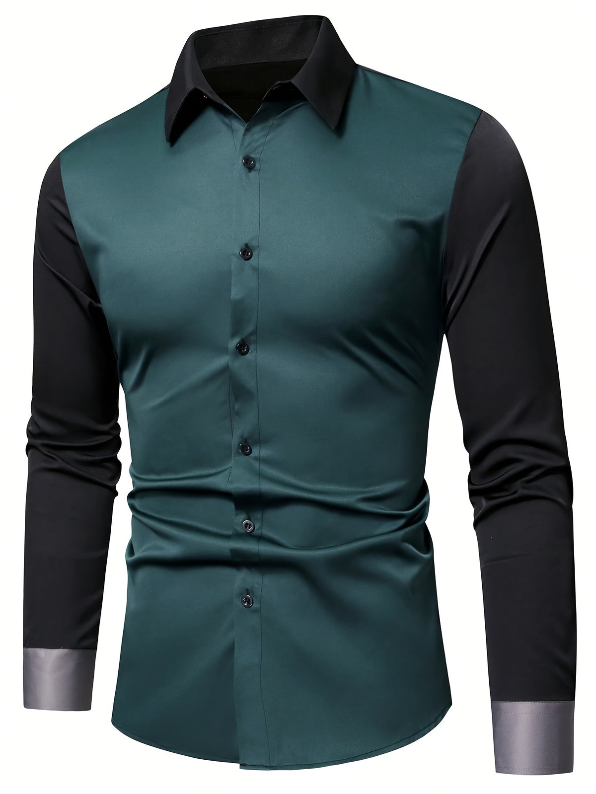 Camisa Masculina Formal Manga Comprida  Trabalho