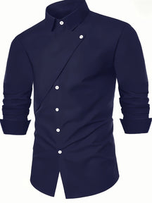 Camisa Masculina Casual Social Ideal Para Festas e Eventos Formais