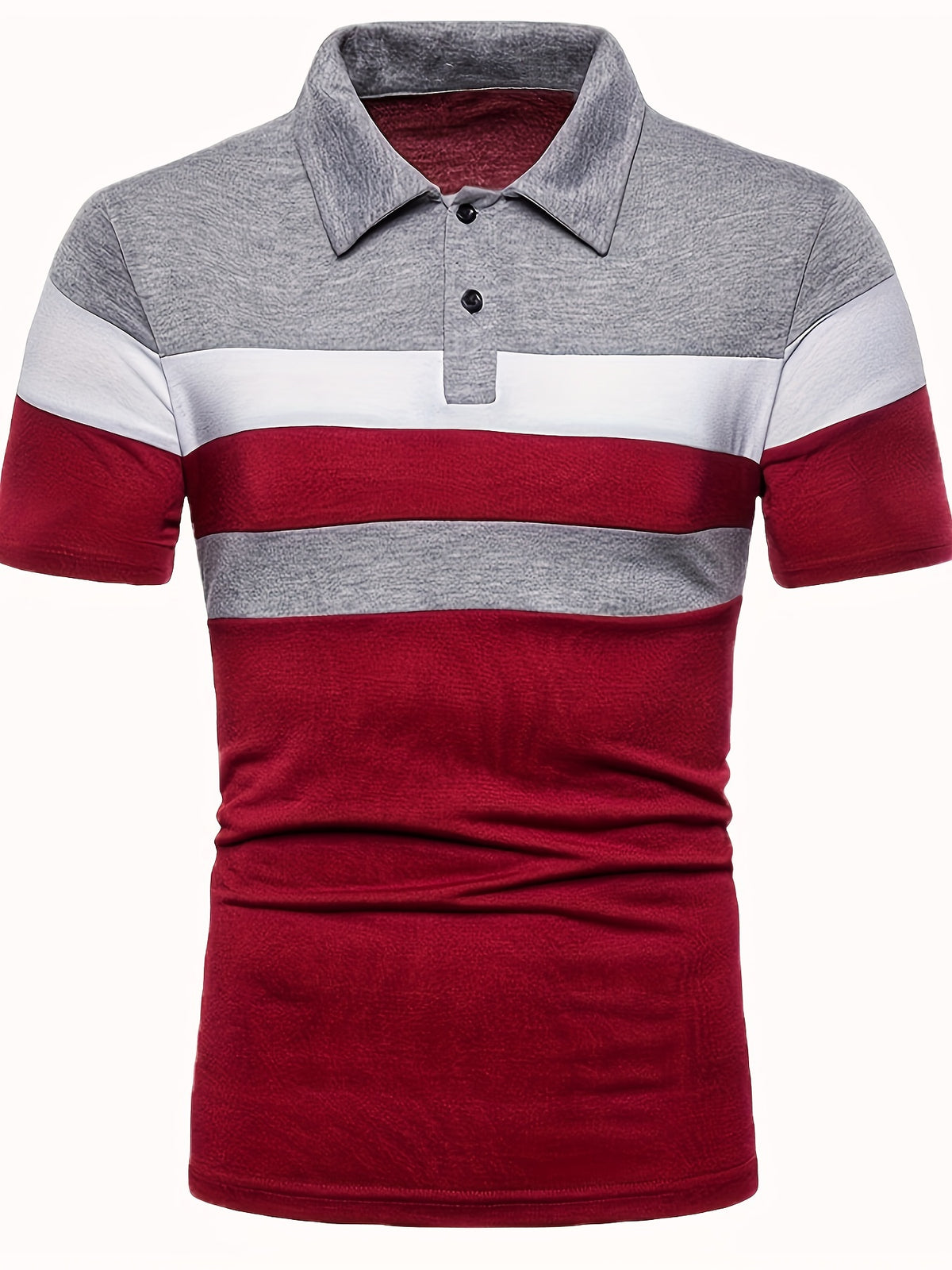 Camisa Masculina Casual Polo Em Varias Cores  Manga Curta