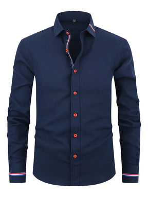 Camisa Masculina Casual E Formal Elegante Confortável Tecido Altamente Reforçado