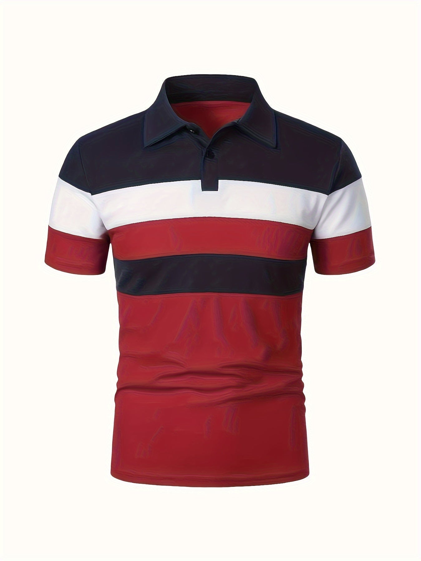 Camisa Masculina Casual Polo Em Varias Cores  Manga Curta