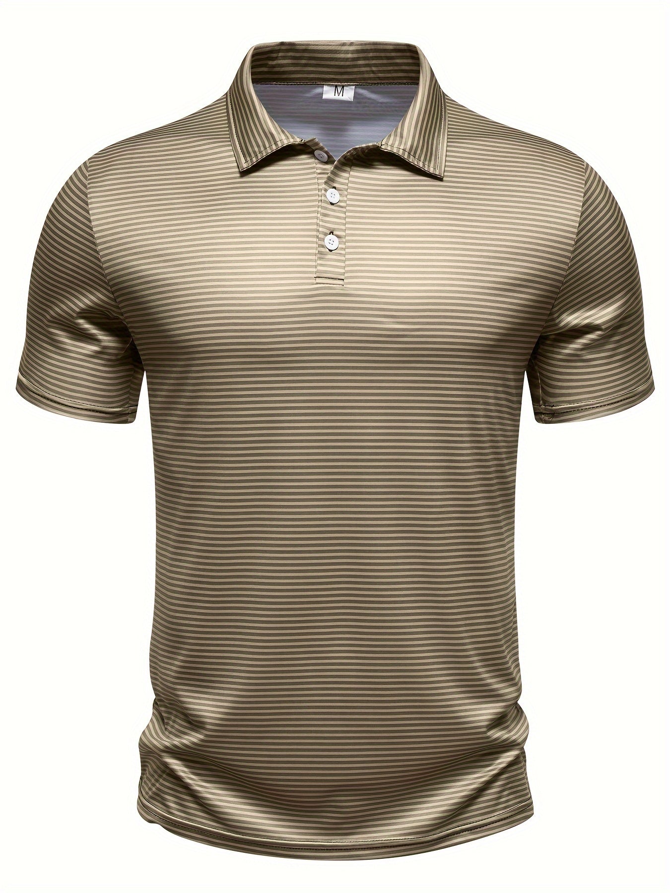 Camisa Masculina Casual Manga Curta De Golfe   Para Verão